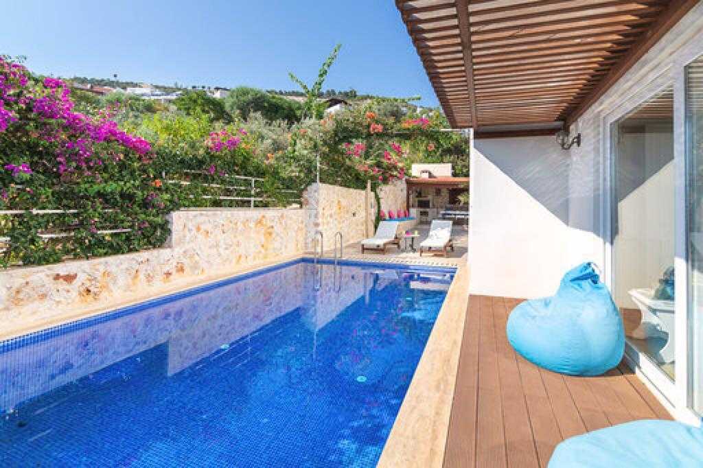 Kalkan Sea View Modern Villa - Private heated pool