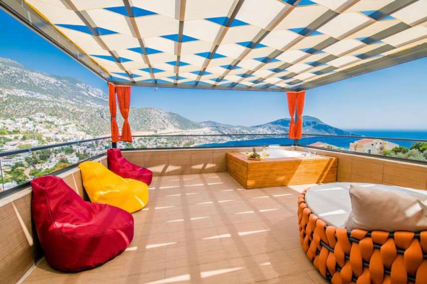 Luxury Sea View Villa - Kalkan