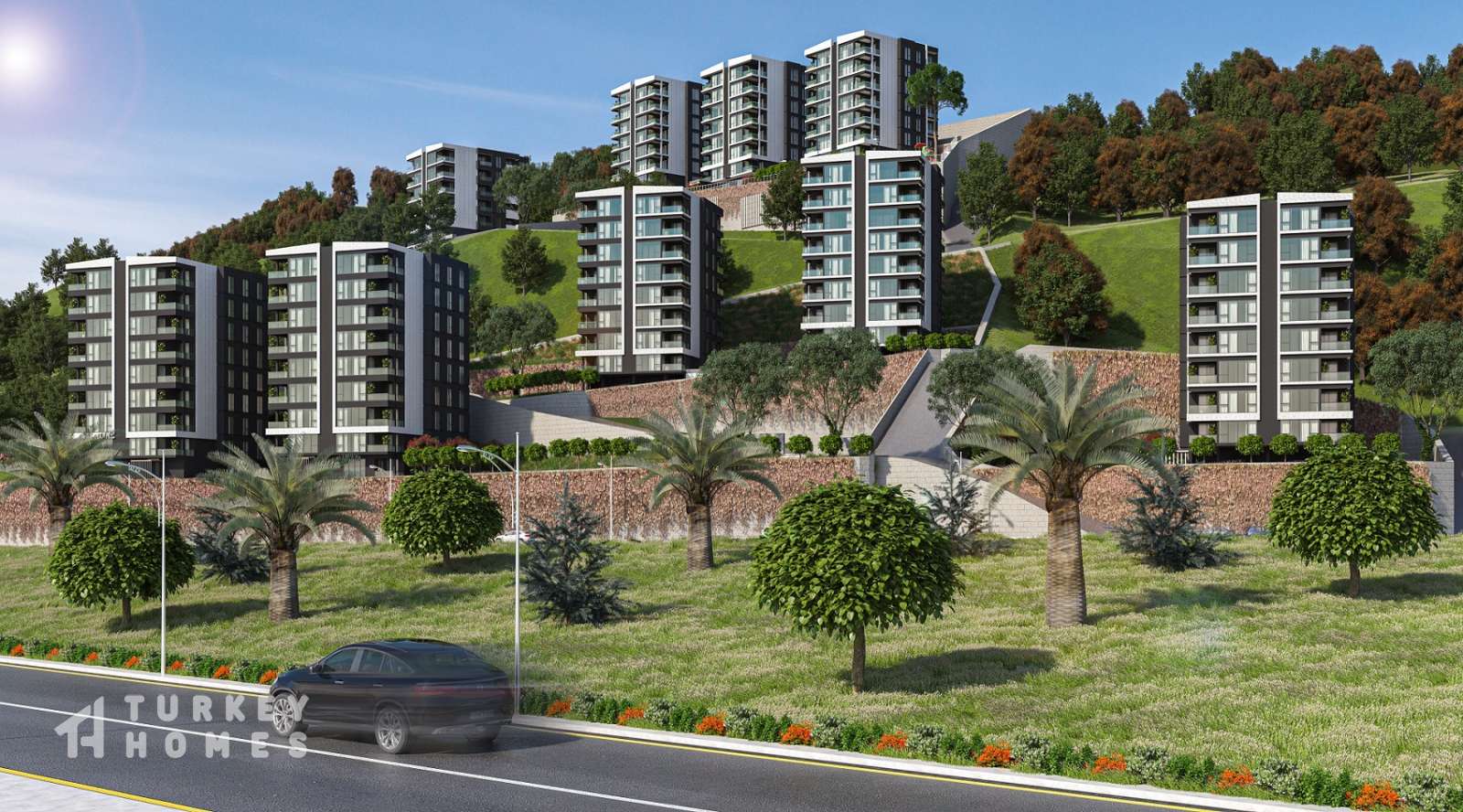 Affordable Sea View Trabzon Apartments - Off-plan in Yomra