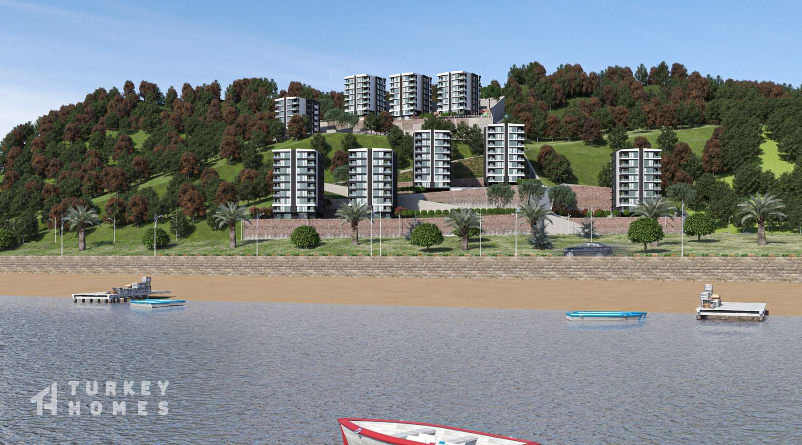 Affordable Sea View Trabzon Apartments - Very close to the beach