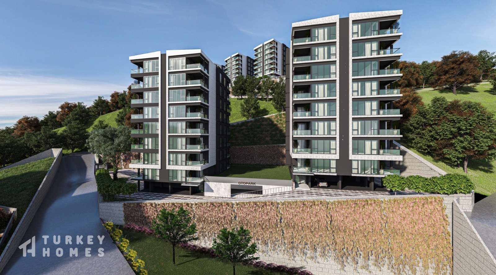 Affordable Trabzon Sea View Apartments - Modern secure complex