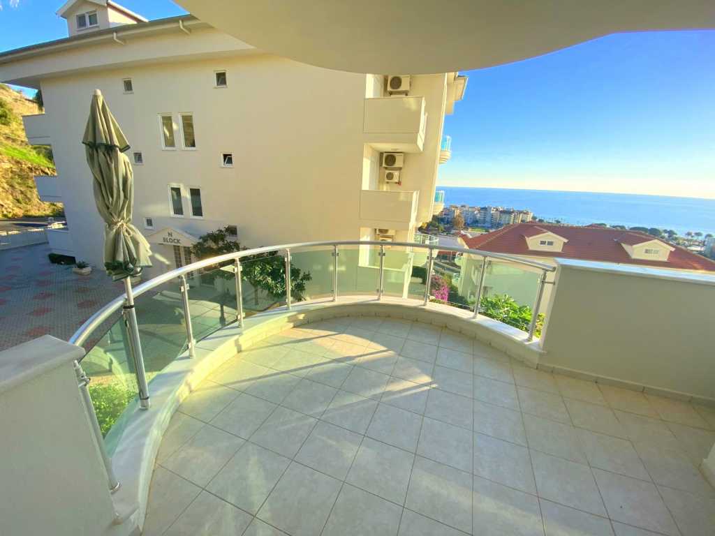 Central Alanya Sea View Apartment