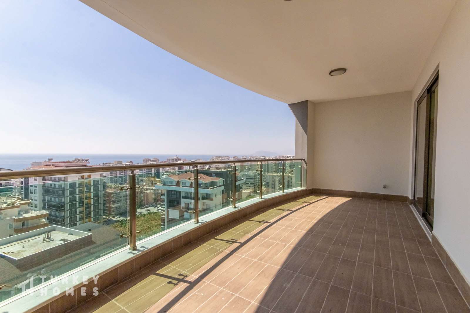 Sea View Alanya Penthouse- Large Balcony