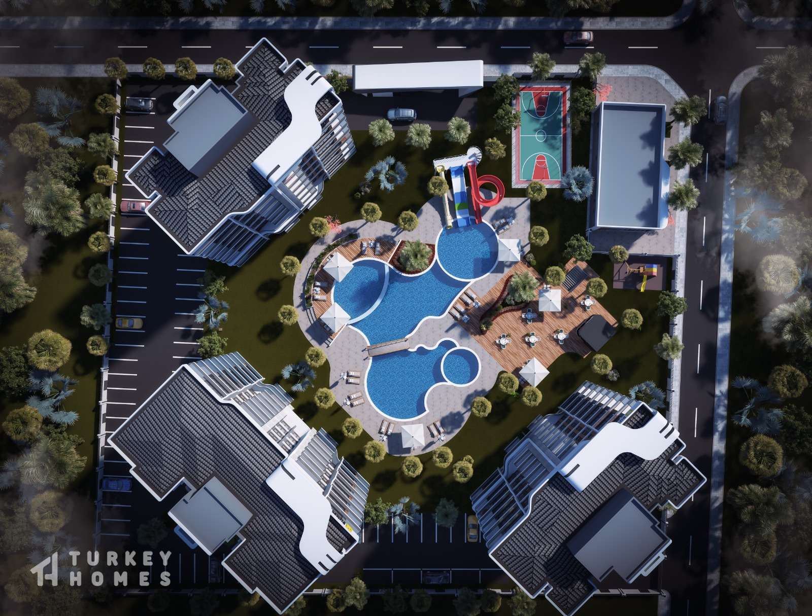 Hotel- Concept Off-Plan Altintas Apartments- Aerial Image